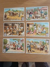 6 chromos LIEBIG rares