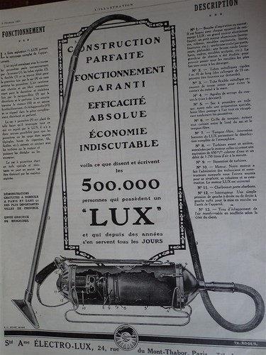 Electrolux aspirateur lux - aspirateur,