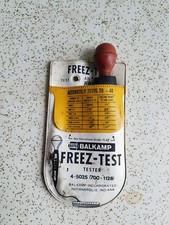 Rare Vintage Freez-Check Test