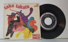 21242 45 giri 7" - Paco Paco - Taka Takata; Olè Espagna - Joker 1972