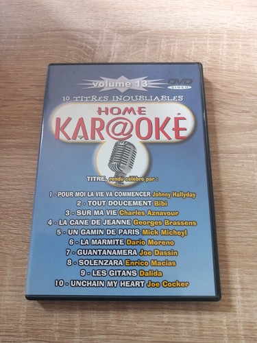 Dvd home karaoké volume - karaokÉ, 13