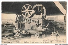 AWIP7-0478-93 - AUBERVILLIERS - Salmon et c - Paris - Shear n-5 for cutting