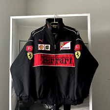 Ferrari Big Logo Racing Formula Uno Shell Nylon Light Bomber jacket