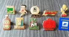 Collection de 10 Pin's Marques