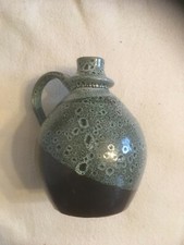 Vase en céramique - un régal pour les yeux vers 1950 - fait main