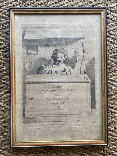 Les cris paris gravure - les, de