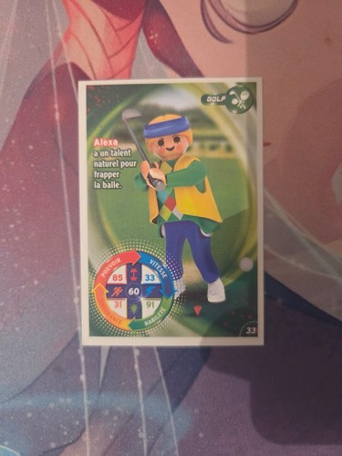Playmobil carte golf alexa - carte,