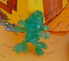 22126 Smurfette Blank Roller Skates Smurf Pitufo Green Clear Light