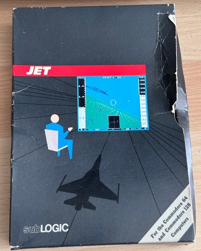 Jet jeu commodore - jeu, 64/128