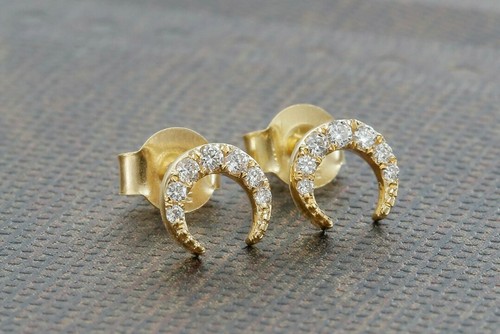 Diamant crescent lune clou - crescent,