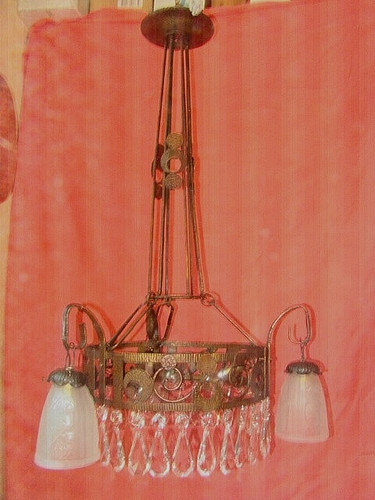Lustre fer forgé époque - en,