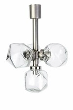 Beautiful Mid-Century Modernist 1960's Pendant Chandelier By Motoko Ishii