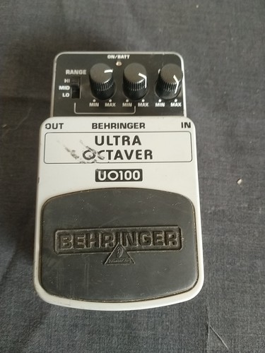 Pedale behringer ultra - ultra, octaver