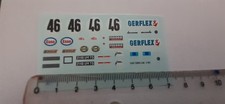 decalcomanie decals 1/43  fiat