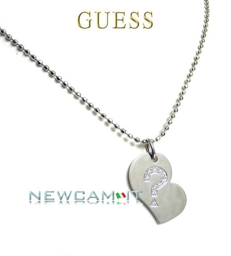 Guess acier collier forme - guess,