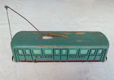 Toy AdG Tram Milan Duomo Wooden Station 1930s/40s