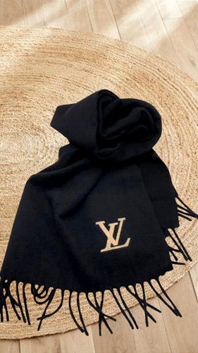 écharpe luis vuitton - luis, noir