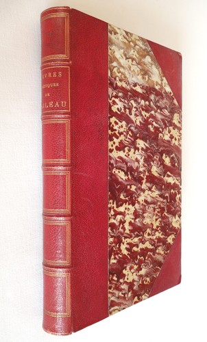 Oeuvres poétiques boileau - oeuvres,