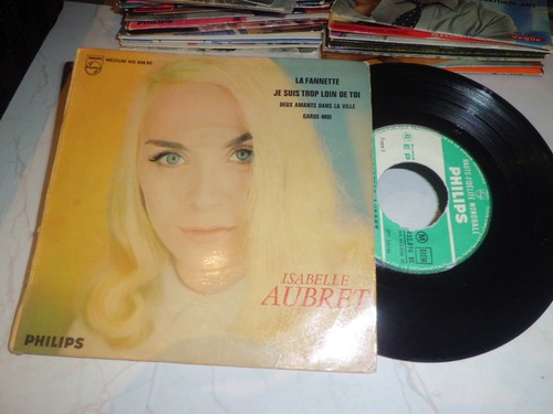 Vinyle 45t isabelle aubret - vinyle,