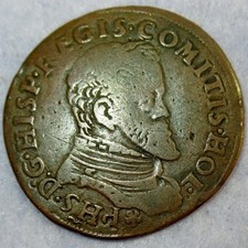 1564 Commemorative End Siege Oran King Philip II Spanish Netherlands Holland Min