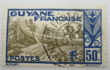 GUYANE TIMBRE N° 120 - CACHET