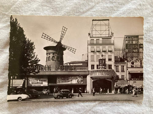 Cpa paris moulin rouge - le,