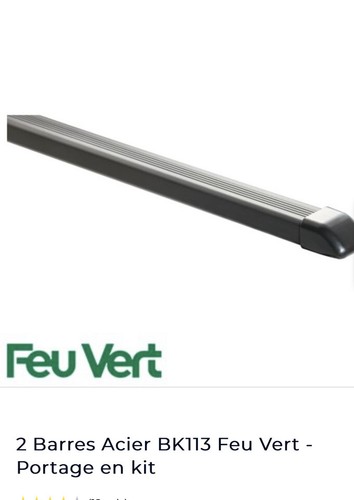 Kit barres toit feu vert - kit,