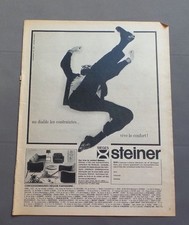 ANTIQUE ADVERT CLIPPING ADVERTISING ADVERTISING 120717 / SOFAS ARMCHAIRS STEINER SEATS