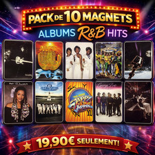 ⭐ 10 MAGNETS FRIGO VINYLE