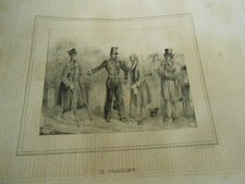 caricature 1839 - Le Degraisseur