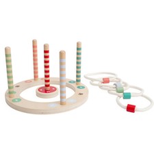 Jeu de lancer d'anneaux en bois Bs-Toys