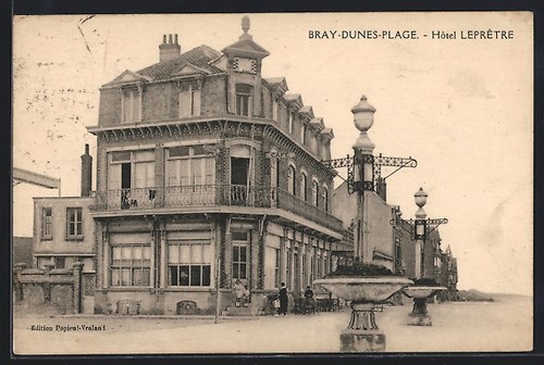 Cpa bray dunes plage hôtel - bray-dunes-plage,,