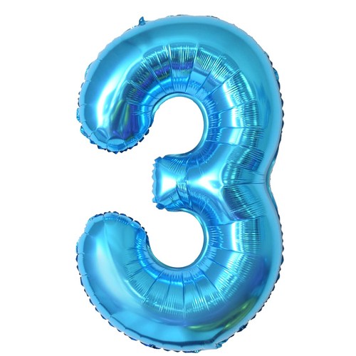Ballons anniversaire 3 - ballons,