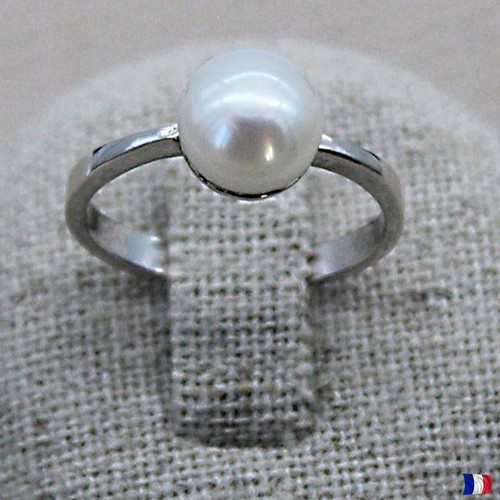 Bague argent 925 rhodié - bague,