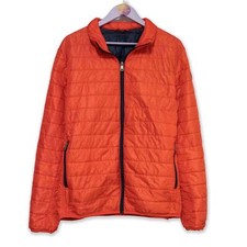 Veste Napapijri Légère Matelassée Rouge Avec Zip - Taille L/XL Homme