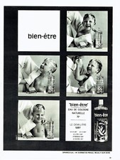 Advertising 058 1963 Eau de Cologne Wellness