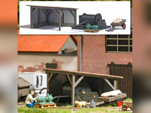 Busch hangar avec pompe eau - busch,