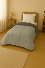 Couette Gris foncé/Gris clair