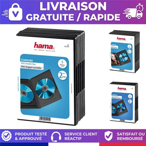 Hama boîtier double - boîtier, cd