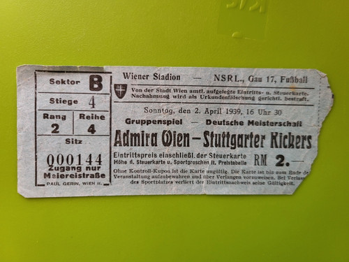 Ticket admira wien austria - wien, v