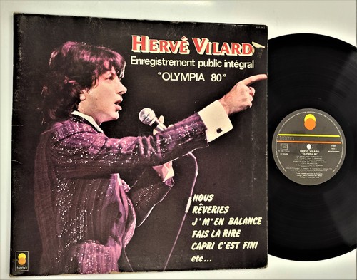 Tours herve vilard - lp,