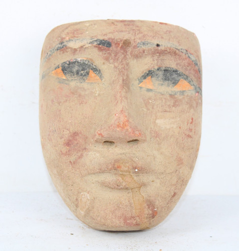 Masque tombal momie incurvé