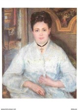 Art - Painting - Pierre-Auguste Renoir - Madame Victor Choquet 1875 - Staatsgale