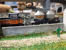 ho lot 4 murs pierres blancs