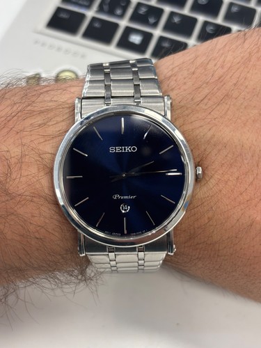Seiko premier skp399p1 blue - seiko,