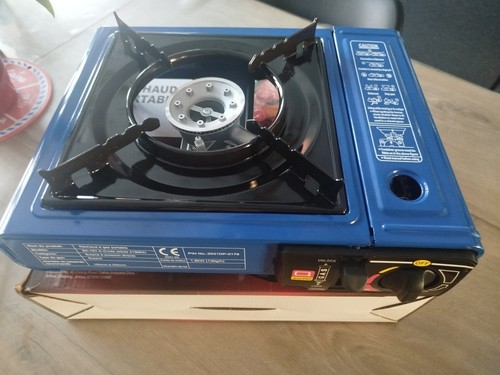 Réchaud gaz bleu neuf - gaz,