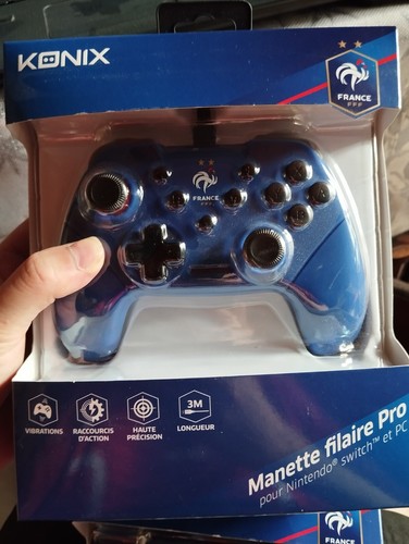 Manette konix fff filaire pro - filaire,