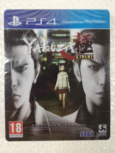 Yakuza kiwami steelbook - yakuza,