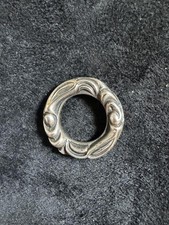 Leonard Kamhout LONE ONES Circle Crane Ring Pendant Sterling Silver Authentic