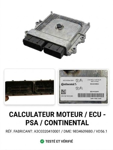 Calculateur moteur ecu psa - calculateur,